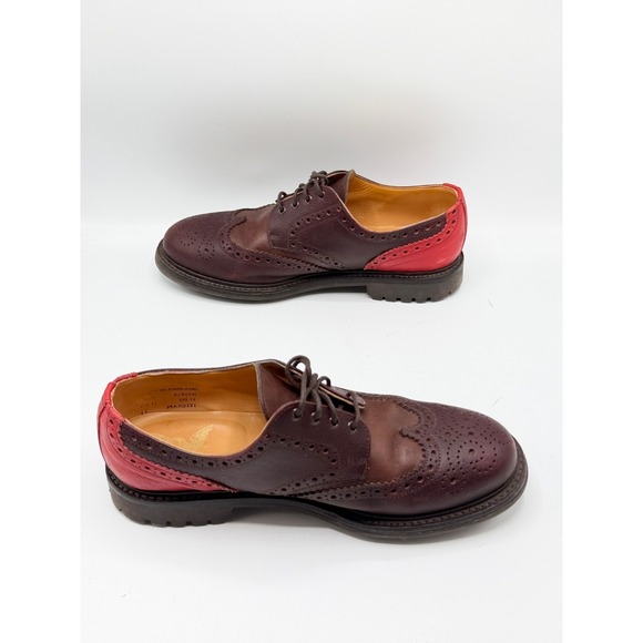 Mark McNairy Wingtip Brogue Brown Red 9154TD Mens Size 12 Pre-Owned No Box main image 14